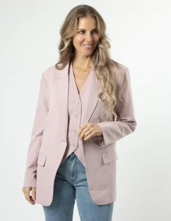 Monaco Blazer - Violet Rose
