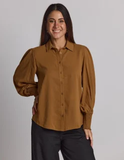 Montauk Shirt - Coffee