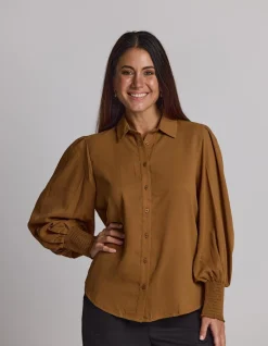 Montauk Shirt - Coffee