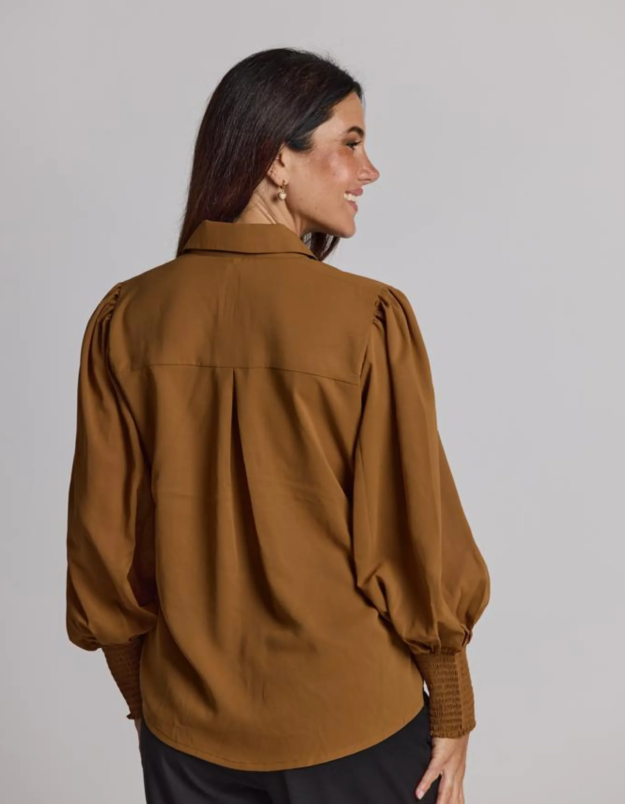 Montauk Shirt - Coffee