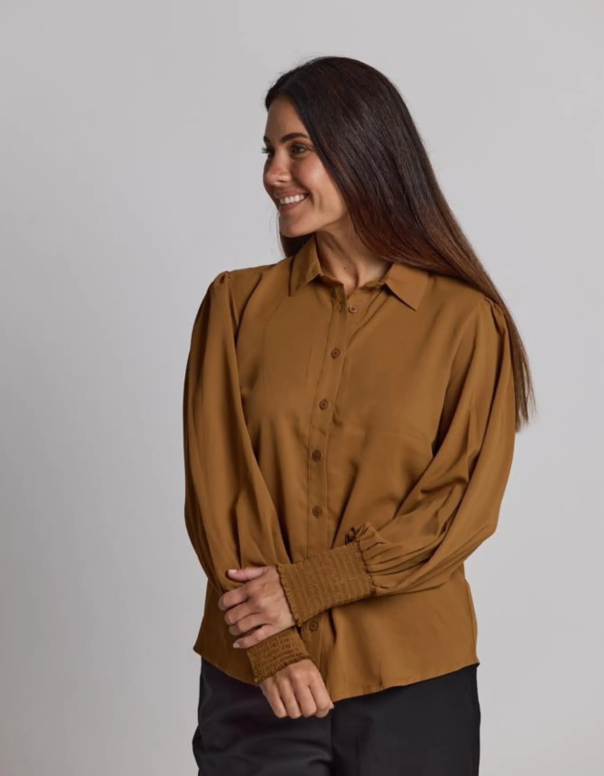 Montauk Shirt - Coffee