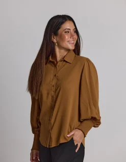 Montauk Shirt - Coffee