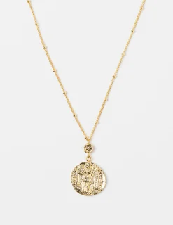 Necklace - Angel Beaten Pendant
