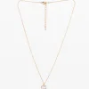 Necklace - Encased Pearl Heart
