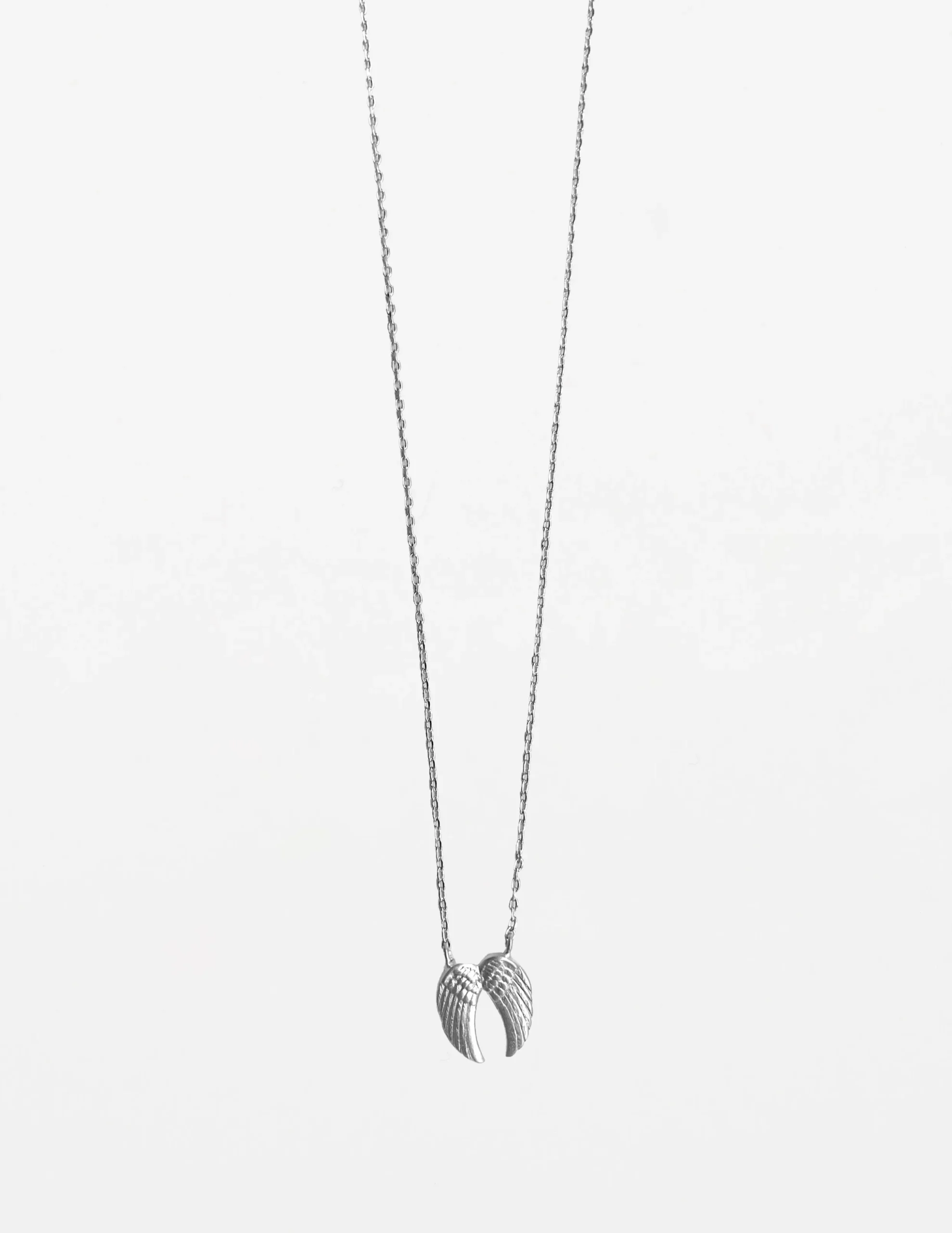 Necklace Angel Wings - Silver