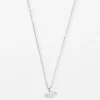 Necklace Butterfly Crystal - Silver