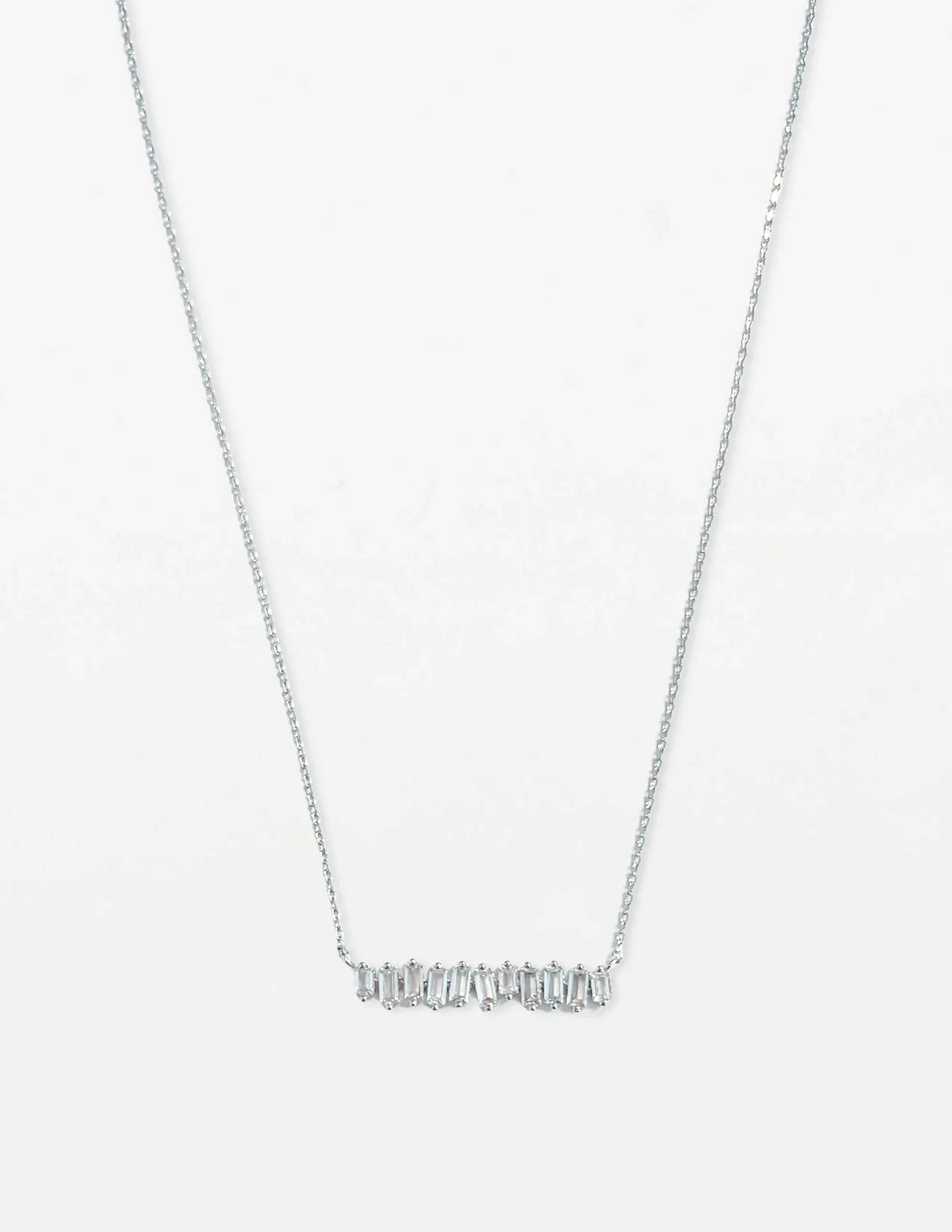 Necklace Crystals - Silver