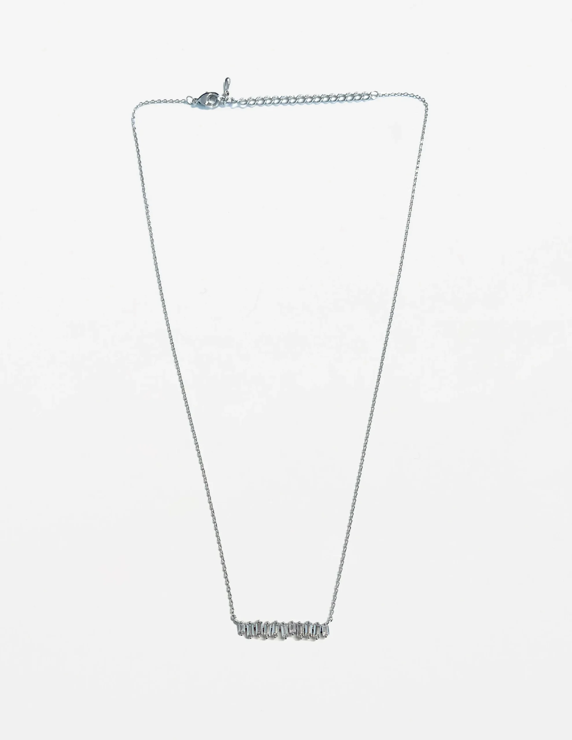 Necklace Crystals - Silver