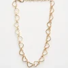 Necklace Gold Hearts