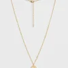 Necklace Gold Serpent Pendant