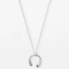 Necklace Horse Shoe - Silver