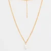 Necklace Pearl Gold