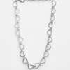 Necklace Silver Hearts