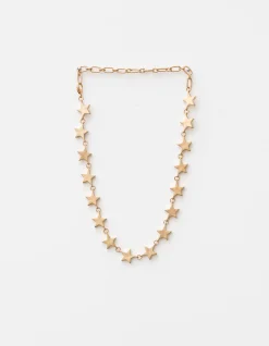 Necklace Stars All Around Gold