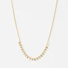 Necklace String of Stars Gold
