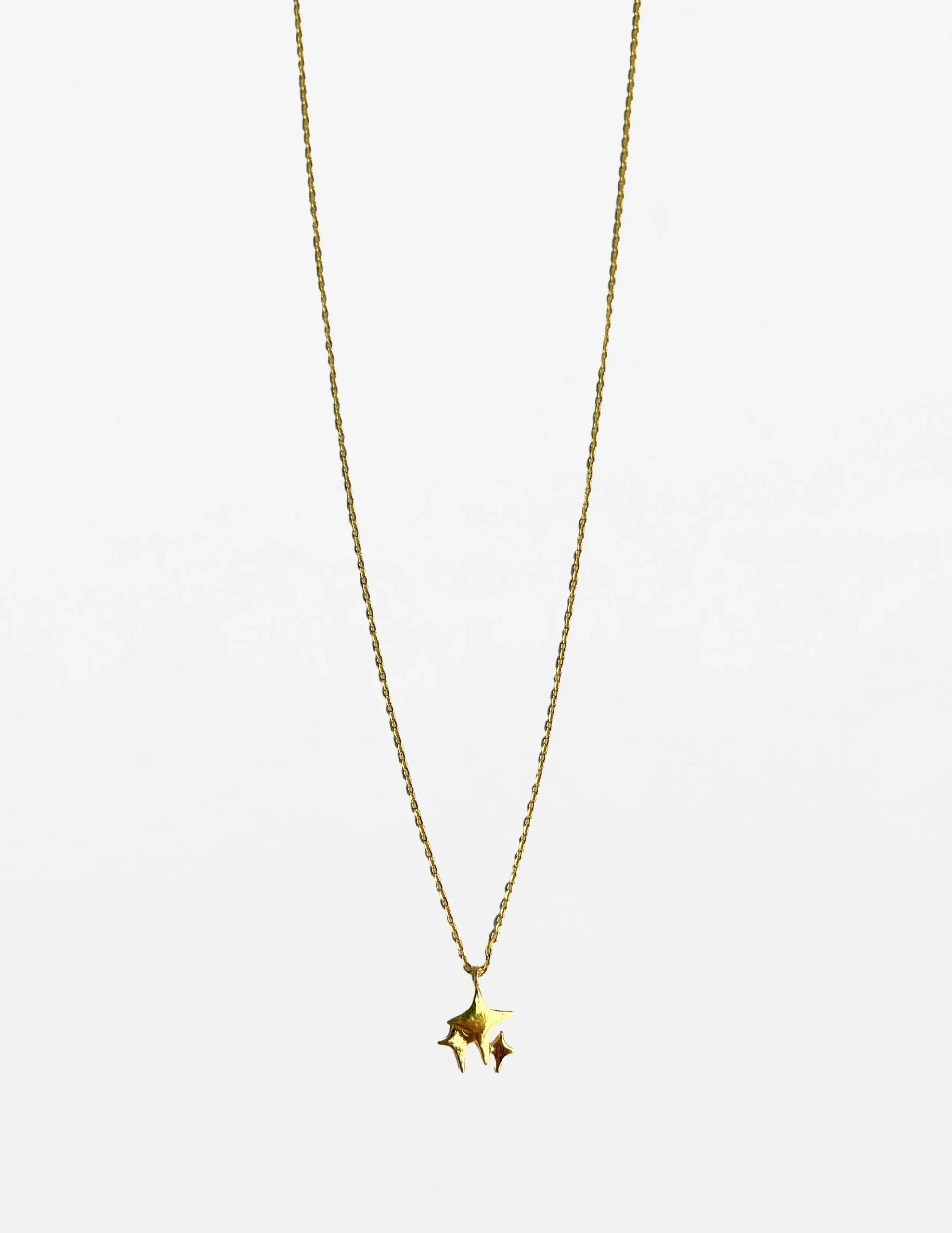 Necklace Triple Star - Gold