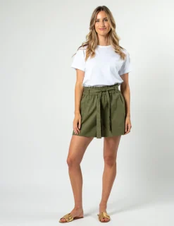 Noa Shorts - Olive Grove
