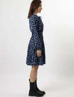 Nova Dress - Indigo Spot