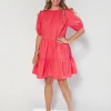 Olive Dress - Hot Pepper