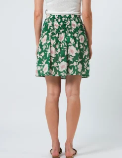 Orla Skirt - Vinatge Green Floral