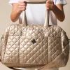 Overnight Bag Quilted - Champagne