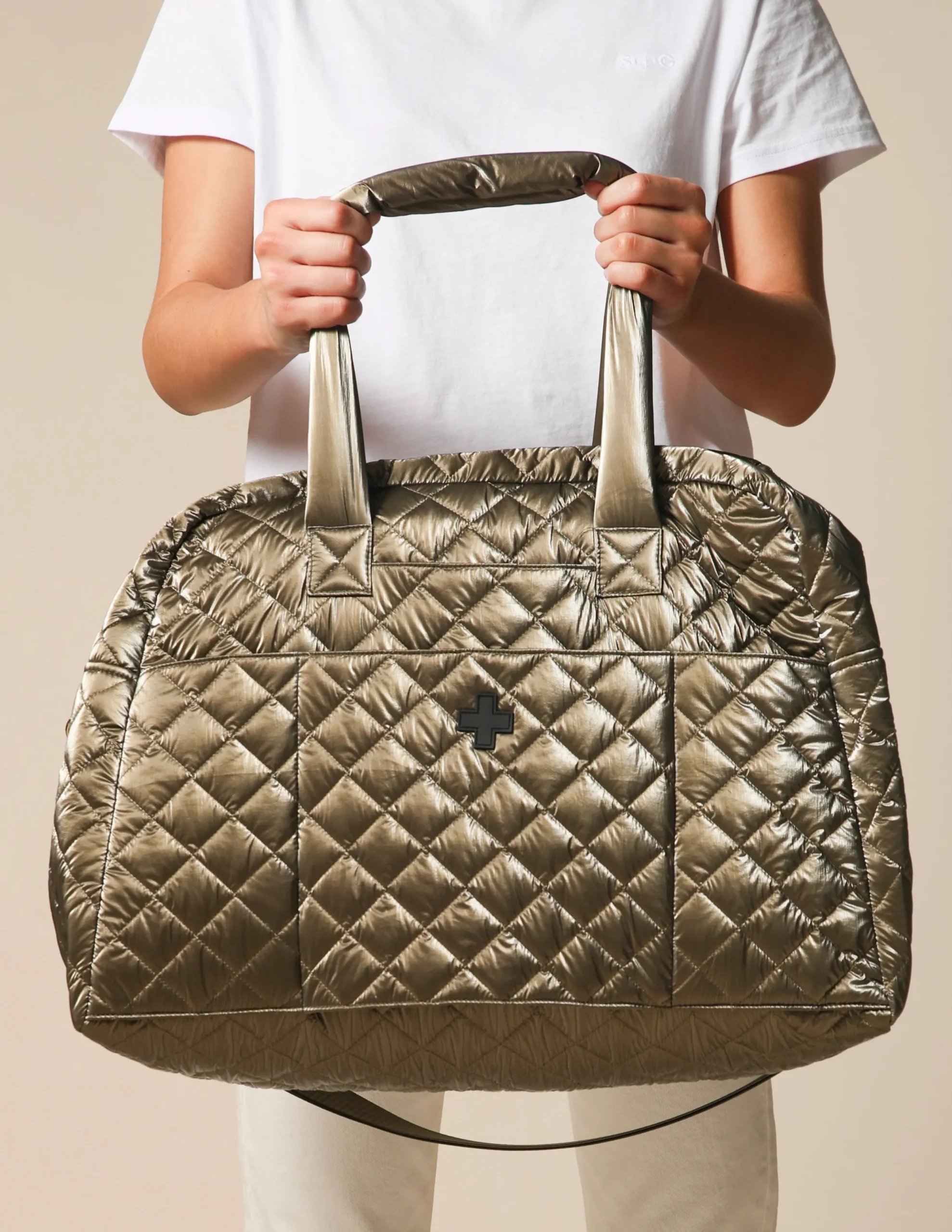 Overnight Bag Quilted - Khaki