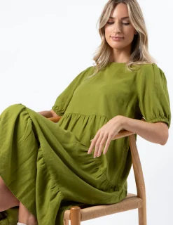 Palma Dress - Guacamole