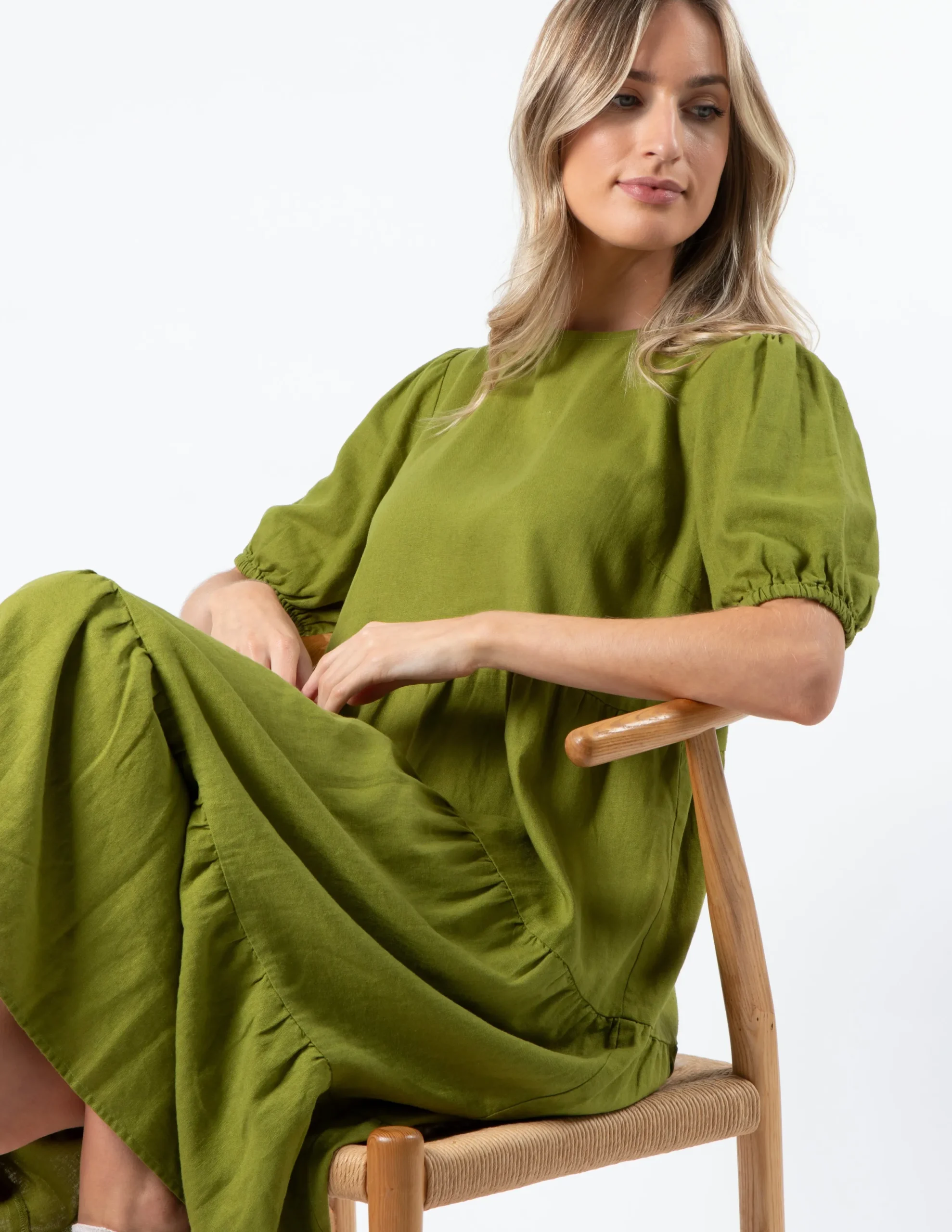 Palma Dress - Guacamole