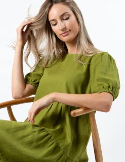 Palma Dress - Guacamole