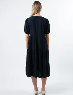 Palma Dress - Navy