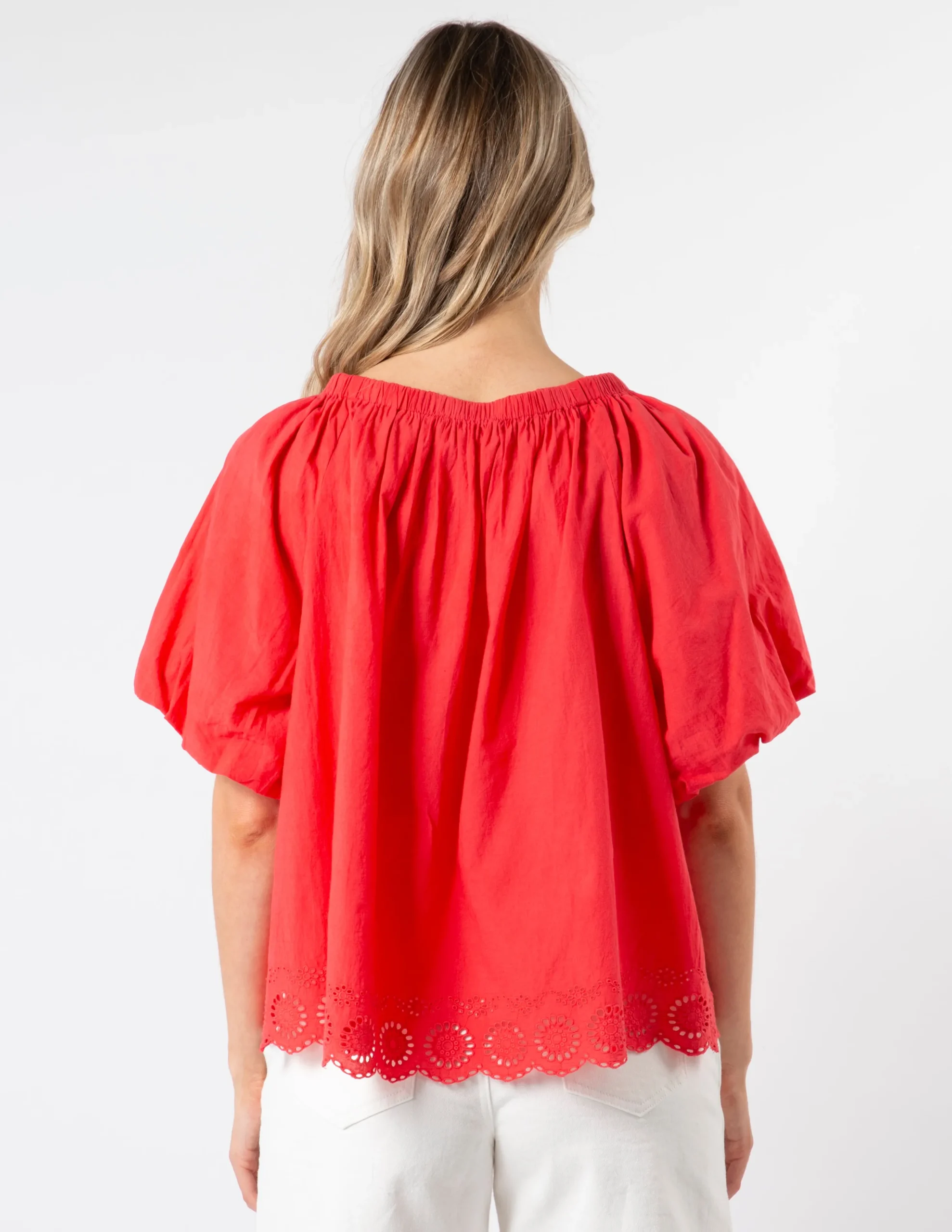 Paros Blouse - Red