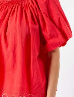 Paros Blouse - Red