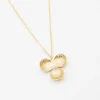 Pearl Centre Hydrangea Necklace