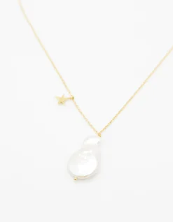 Pearl Necklace with Star