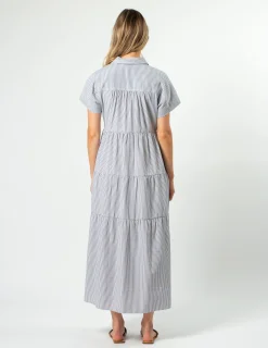 Penelope Dress - Classic Stripe