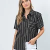 Penn Shirt - Milk Stripe