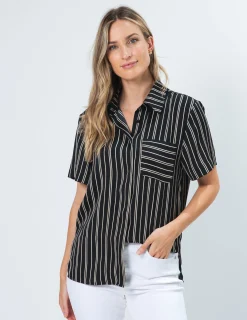 Penn Shirt - Milk Stripe