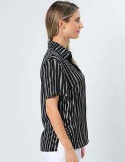 Penn Shirt - Milk Stripe