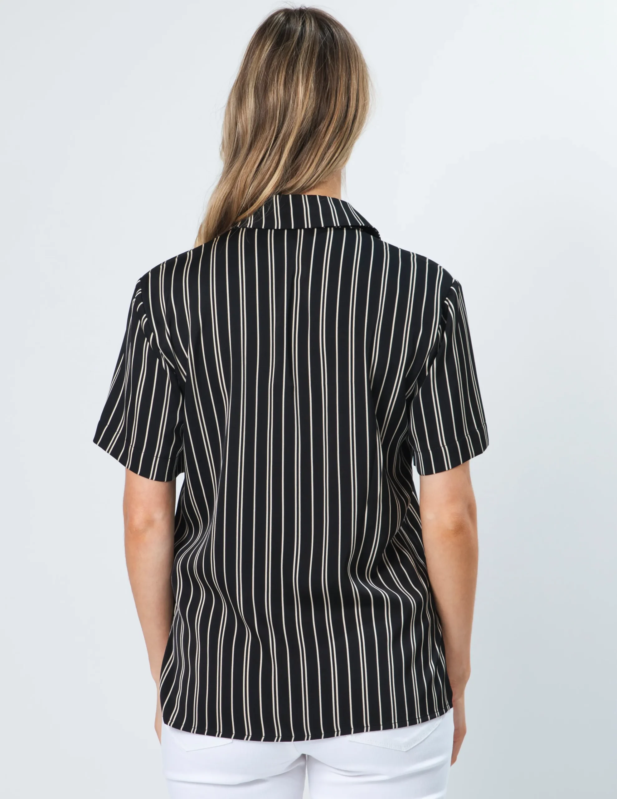 Penn Shirt - Milk Stripe