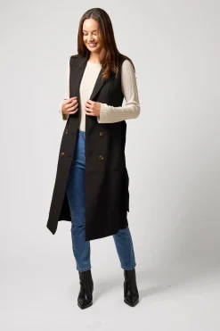 Plum Coat - Black