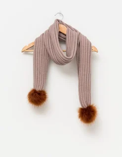 Pompom Scarves