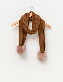 Pompom Scarves