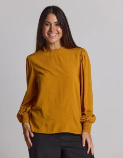 Prospect Blouse - Golden Syrup