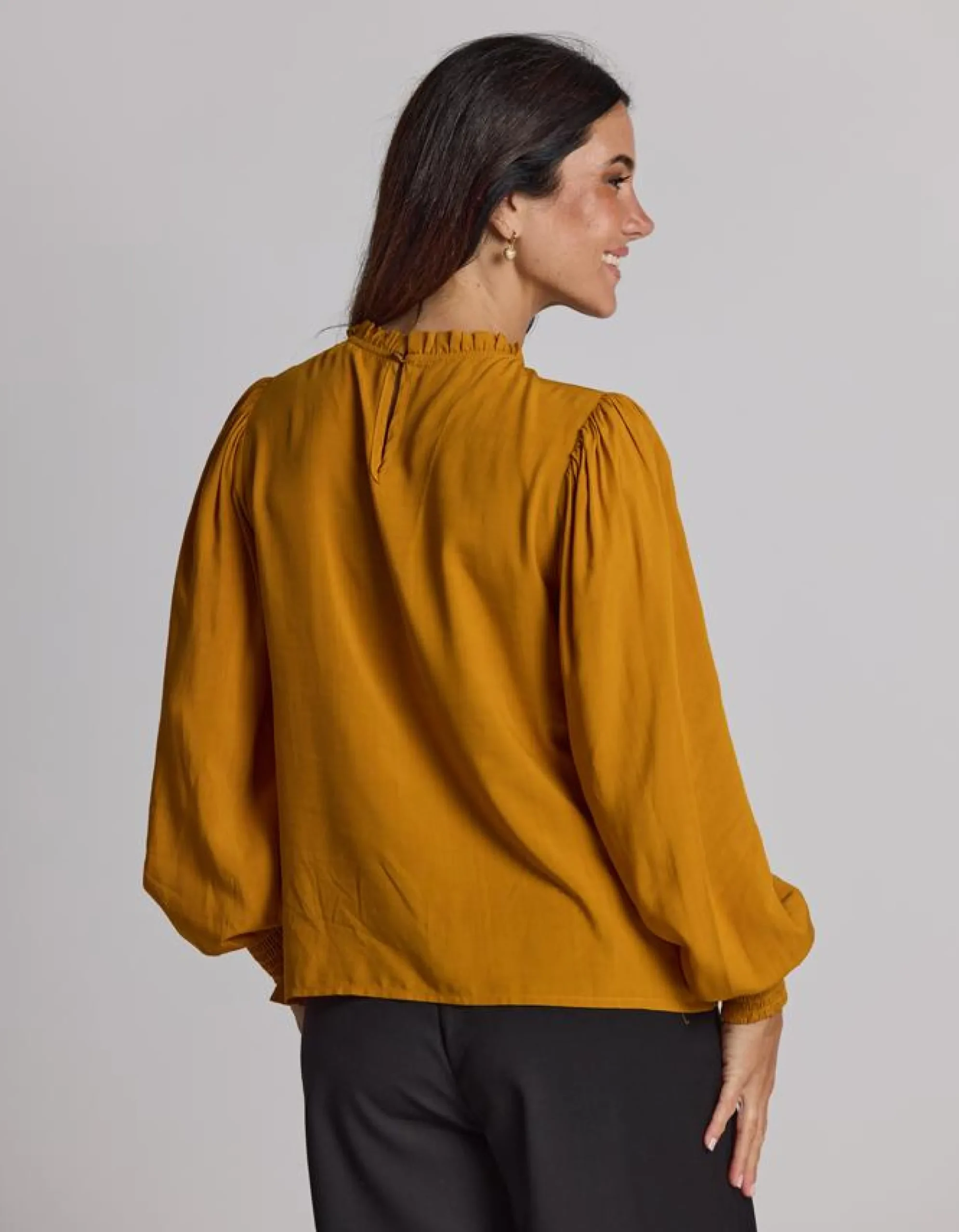 Prospect Blouse - Golden Syrup
