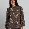 Prospect Blouse - Hummingbirds