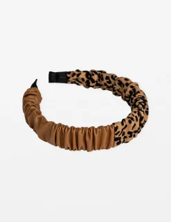 PU Headband - Leopard