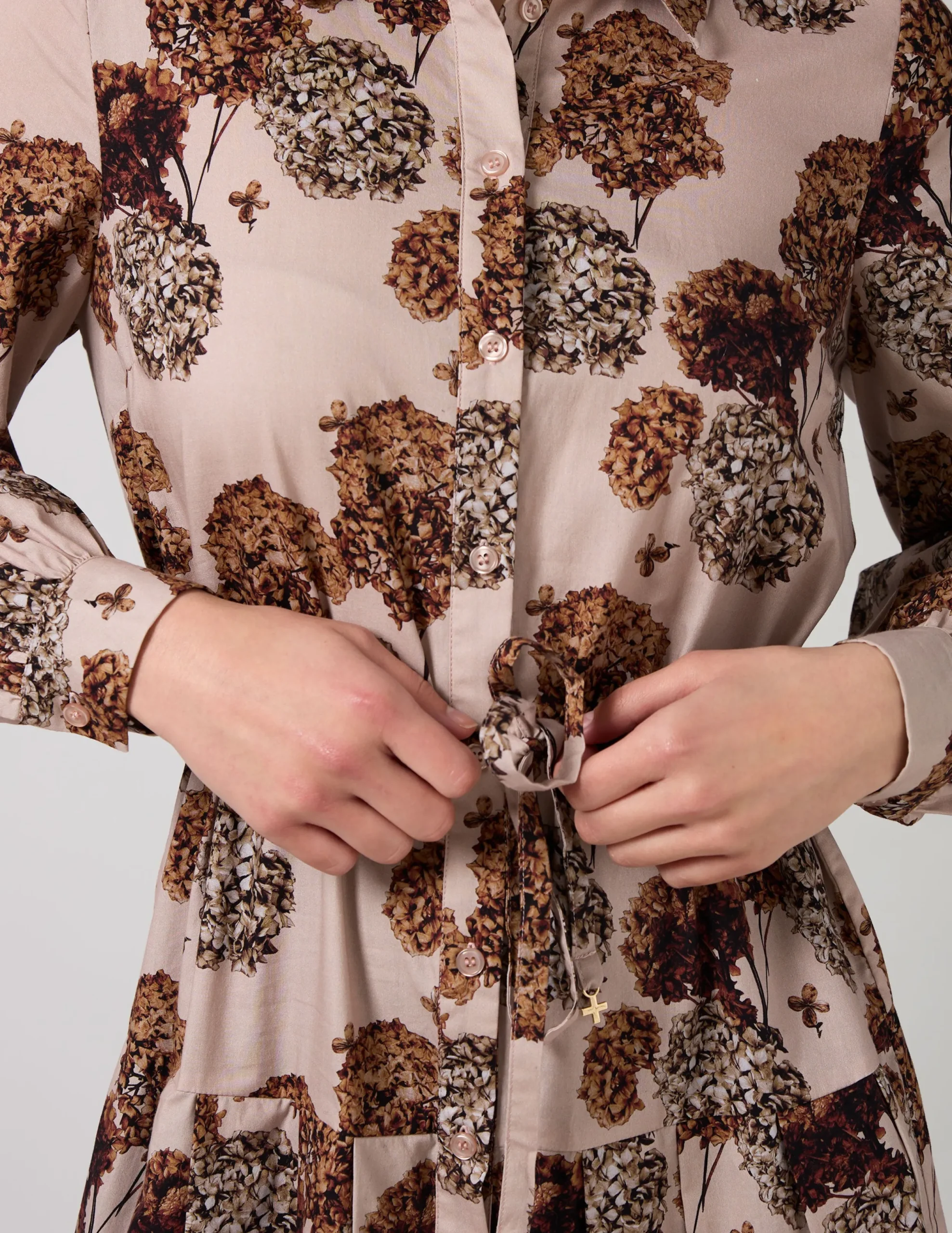 Rebecca Dress - Blush Hydrangea