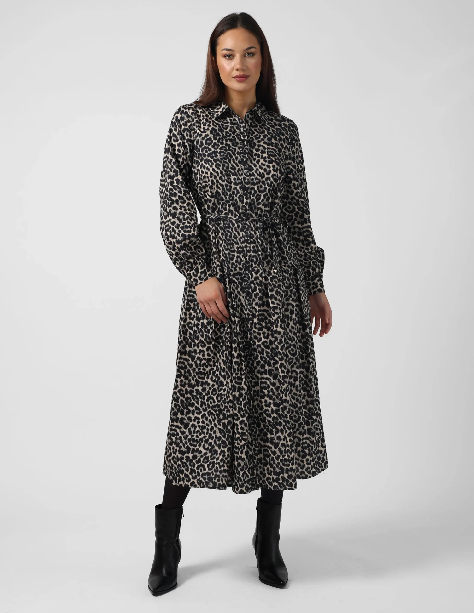 Rebecca Dress - Leopard
