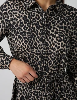 Rebecca Dress - Leopard