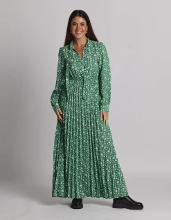 Rivington Dress - Green Floral